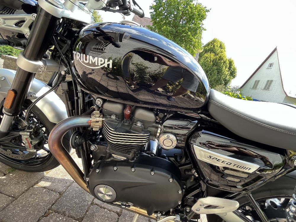 Motorrad verkaufen Triumph Speed Twn Ankauf